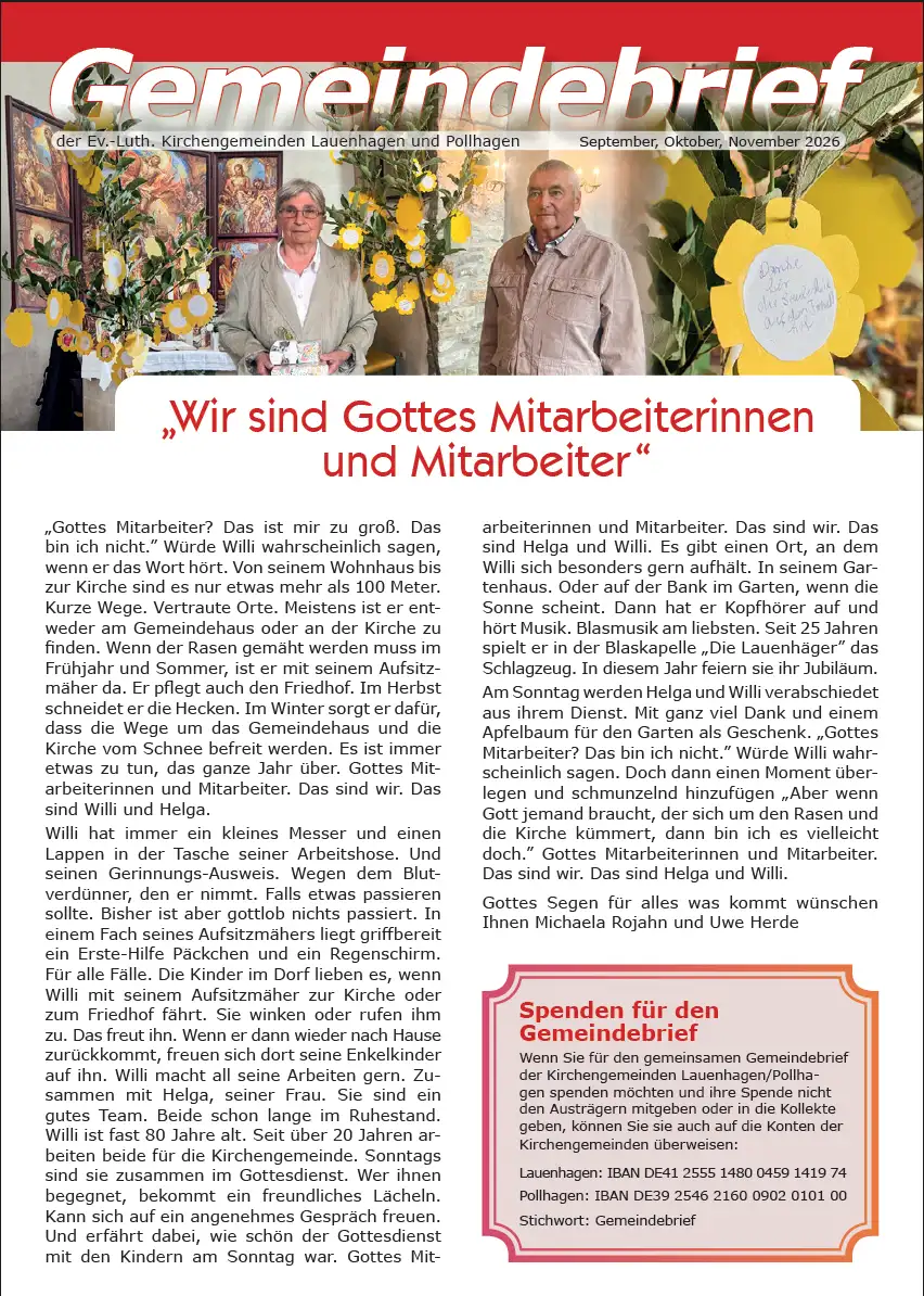 Gemeindebrief September/Oktober/November 2026 als PDF-Datei